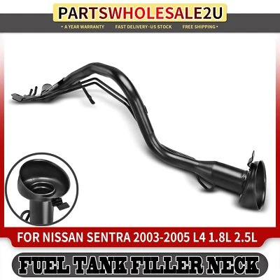 New Fuel Tank Filler Neck for Nissan Sentra 2003 2004 2005 172218U600 Gas Diesel - Imagem 1 de 4