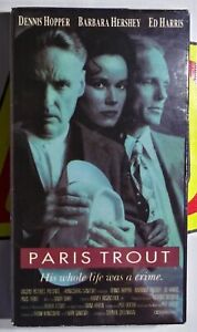 Paris Trout (VHS) Dennis Hopper Ed Harris CFP Canadian Release Tape 