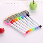 8 Colors Dry Erase White Board Marker Pen Fine Point B7` Pen Eraser Q9j5