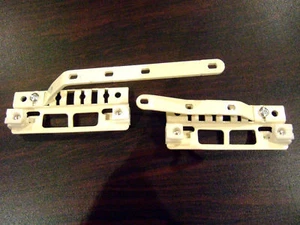 CURTAIN TRACK MASTER CARRIER ARMS REPLACEMENT DIY REPAIR PARTS CREAM - Picture 1 of 10