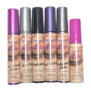 6er PACK! Prosa Mascara, Microfaser, Profi, Maxi Volumen, Silikon - Bild 1 von 2