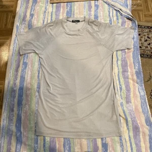 2 Men’s 2xL Sport Round Neck Short Sleeve Slim Fit Top T-Shirt Muscle Gym Active - Picture 1 of 13