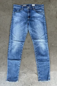 Jeans AG Adriano Goldschmied The Farrah skinny vita alta donna 32 blu denim - Foto 1 di 10