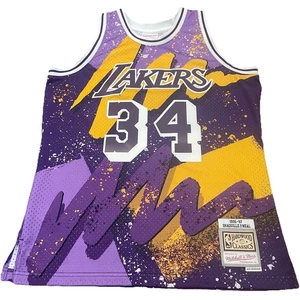Mitchell & Ness LA Lakers Shaquille O'Neal 96' Team Swingman Trikot Large L - Bild 1 von 11