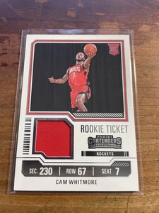 2023-24 Panini Contenders #RTS-CAM Cam Whitmore Rookie Ticket Swatches *2260 - Bild 1 von 2