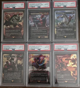 2025 Magic The Gathering Secret Lair Deadpool Foil Set PSA 10 READ!!! - Picture 1 of 8