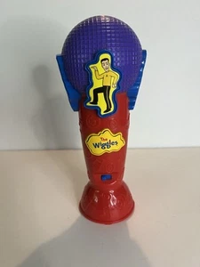 The Wiggles Microphone Sing With Me Music Player Spin Master Toy (2003) Works! - Picture 1 of 8