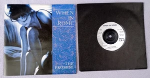 WHEN IN ROME THE PROMISE 1988 UK 7" VINYL SINGLE POSTER SLEEVE Classic Synth Pop - Picture 1 of 3