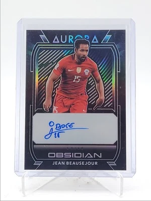 JEAN BEAUSEJOUR 2020 OBSIDIAN AURORA AUTOGRAPH CHILE AUTO /149 Q5918 - Image 1 of 2