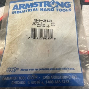 ARMSTRONG TOOLS 34-213 Pin Spanner Wrench 2" Capacity 6" - Picture 1 of 3