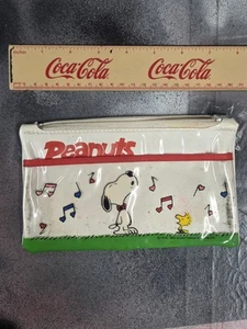 Sacchetto portamatite scuola Peanuts Snoopy & Woodstock vintage - Foto 1 di 5