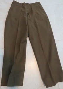 U.S. Army Pattern Date 1945/51 Wool Field Trousers Marked Waist Size 31'' - Picture 1 of 6