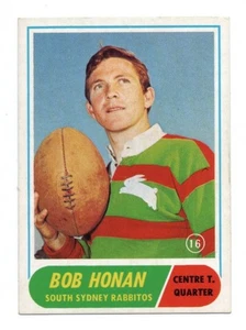 1969 Nrl Rugby League Scanlens (16) Bob HONAN Rabbitohs - Picture 1 of 2
