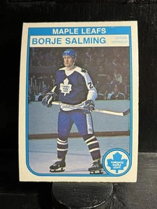 Borje Salming #332 1982-83 O-Pee-Chee Toronto hojas de arce - Imagen 1 de 2