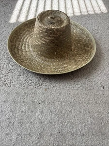 Summer Cowboy Straw Hat Multifunctional Made In Mexico - Picture 1 of 2
