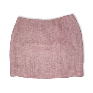 Dana Buchman Pink Pencil Skirt Women’s 6 Vintage 90s Office High Waist Mini - Picture 1 of 9