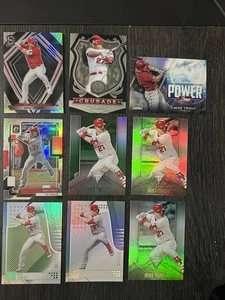 (72) Card Lot Mike Trout Anaheim California Los Angeles LA Angels 2017-2025 - Picture 1 of 16