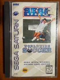 Worldwide Soccer: International Victory Goal Edition (Sega Saturn) CIB Complete