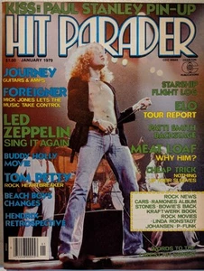 Hit Parader Magazine January 1979 Led Zeppelin, Foreigner, Cheap Trick, KISS  - Picture 1 of 18