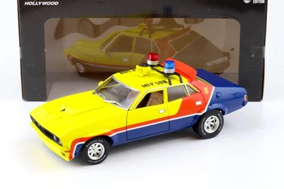 1:18 Greenlight Ford Falcon Xb V8 Intercopter 1974 Police Auto Mad Max Giallo / - Immagine 1 di 4