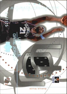 Camisetas Ultimate Collection 2002-03 plateadas #DM Darius Miles Jsy/125 - casi nuevas-como nuevas - Imagen 1 de 2