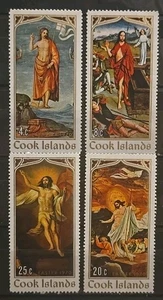 Cook Islands Scott 273-276 Easter 1970 VF MNH - Picture 1 of 1