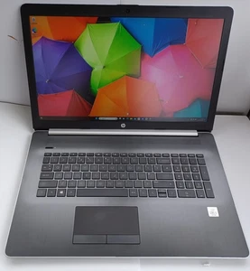 17.3" HP Notebook Laptop Intel i5-10210U 4.2GHz CPU 8GB RAM 256GB SSD 1TB HDD - Picture 1 of 13