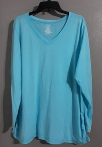 Top de gimnasio suelto Danskin ahora ajustado azul ropa deportiva para mujer talla 3x - Imagen 1 de 9