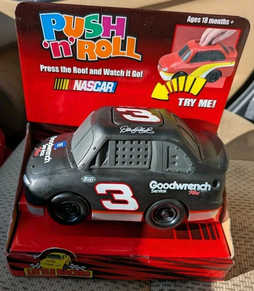 ERTL Push 'n' Roll Nascar Goodwrench #3 Preschool Little Racers New Preschool - Image 1 of 2