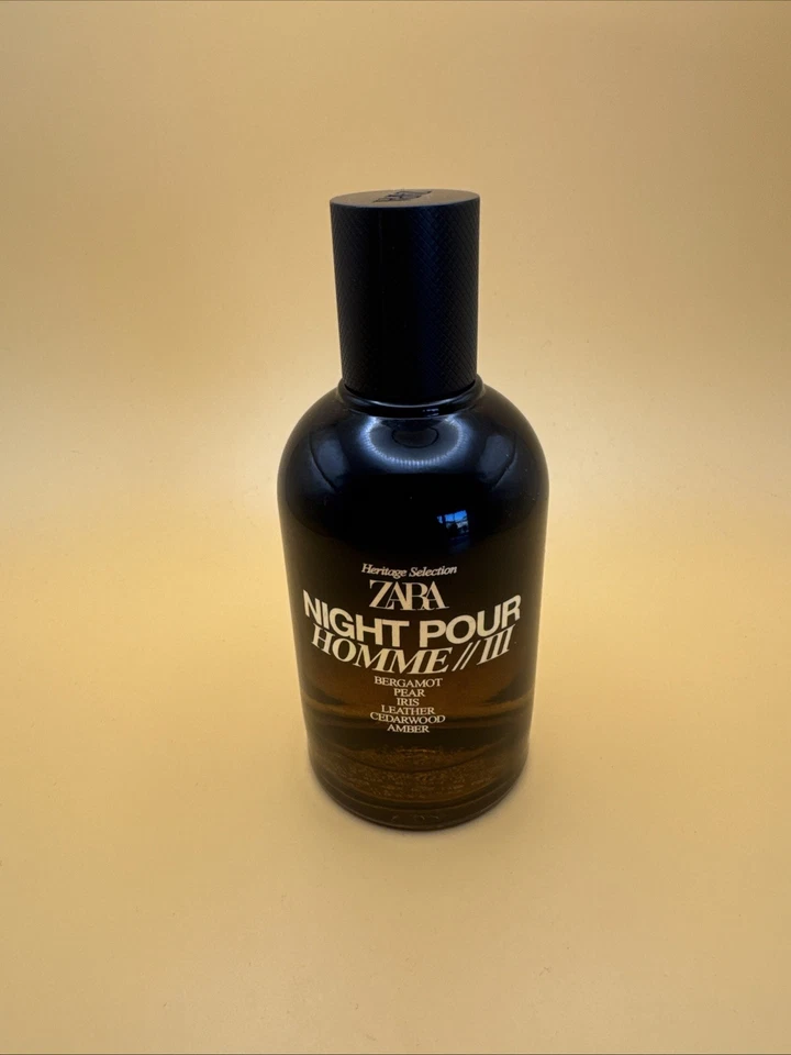 ZARA NIGHT POUR HOMME III 3.4 oz (100 ml) EDP Mens Spray Cologne Full  NWOB - Image 1 of 4
