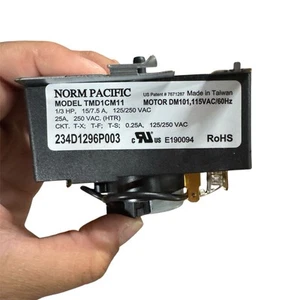 Temporizador secadora eléctrica TMD1CM11 GE/punto caliente 234D1296P003 repuesto WE04X20415 - Imagen 1 de 3