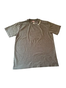 Dairy Queen Red Ribbon Graphic T-Shirt M Gray Crewneck Cotton/Polyester Blend - Picture 1 of 4