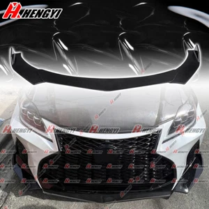 V-Style Gloss Black Front Bumper Lip For 2021-2022 Lexus IS300 IS350 IS500 - Picture 1 of 9