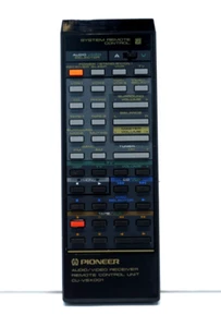 TELECOMANDO RICEVITORE AUDIO/VIDEO ORIGINALE VINTAGE PIONEER CU-VSX001 - Foto 1 di 5