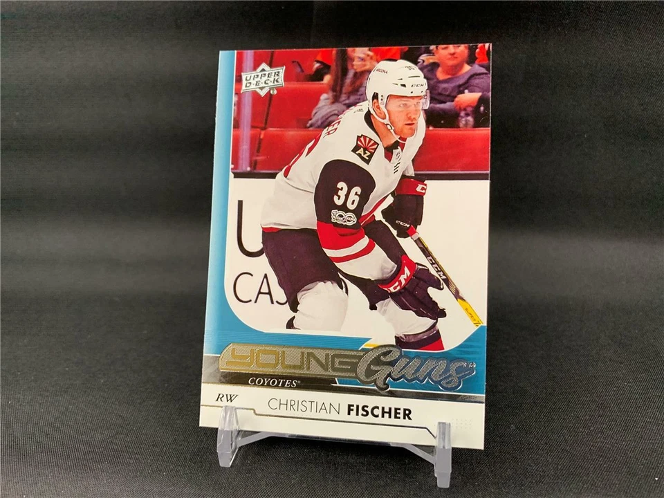 2017-18 UPPER DECK SERIES 1 CHRISTIAN FISCHER #234 ROOKIE YOUNG GUNS COYOTES - Image 1 of 1