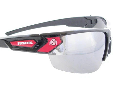 Ohio State Buckeyes Black Red Sport Mens Womens Unisex Sunglasses OSU S12JT Cover