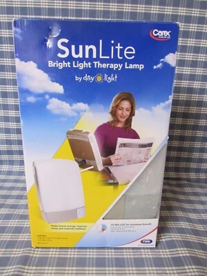 Lámpara de terapia de luz brillante Carex Health Sunlite (pantalla de tienda) ENVÍO GRATUITO. Foto 1 de 4