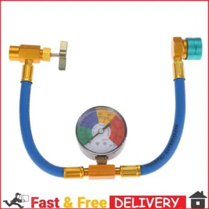 R1234YF AC Recharge Hose with 1/2 Inch LH for Car Automobile (Blue) - Picture 1 of 11