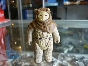 VINTAGE 1983 EWOK WARRIOR WUTA WITH COWL - STAR WARS VI RETURN OF THE JEDI - Picture 1 of 12