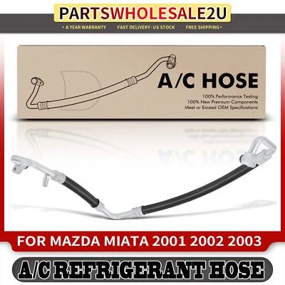 A/C Suction Line Hose for Mazda Miata 2001 2002 2003 Compressor to Evaporator - Image 1 of 4