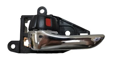 for Lexus Inside Interior Inner Door Handle Chrome Lever Black Knob Driver Side - Imagem 1 de 2