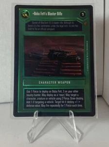 SWCCG: Boba Fett Blaster Foil [Top] Star Wars CCG Decipher - Bild 1 von 2