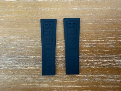 NEW BREITLING DIVER PRO III BLUE RUBBER STRAP 24-20 155S - Image 1 of 4