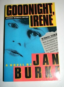 Goodnight Irene By Jan Burke Advanced Readers Edition FREE SHIPPING! - Imagen 1 de 2