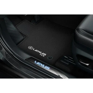 SET 4 TAPPETINI IN TESSUTO NERO LEXUS NX 2023 ACCESSORIO ORIGINALE PW21078000 - Foto 1 di 3
