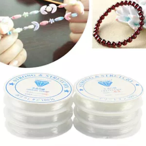 Stretch Elastic String Cord Thread For Jewelry Making Wire Bracelet Beading New - Picture 1 of 17