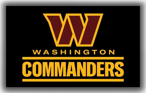 Washington Commanders 3X5 Flag Man Cave Cover