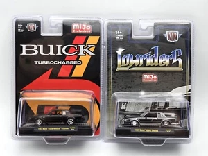 Lot of 2 M2 Machines 1987 Buick GRAND NATIONAL CUSTOM TURBO and REGAL Limited - Picture 1 of 1