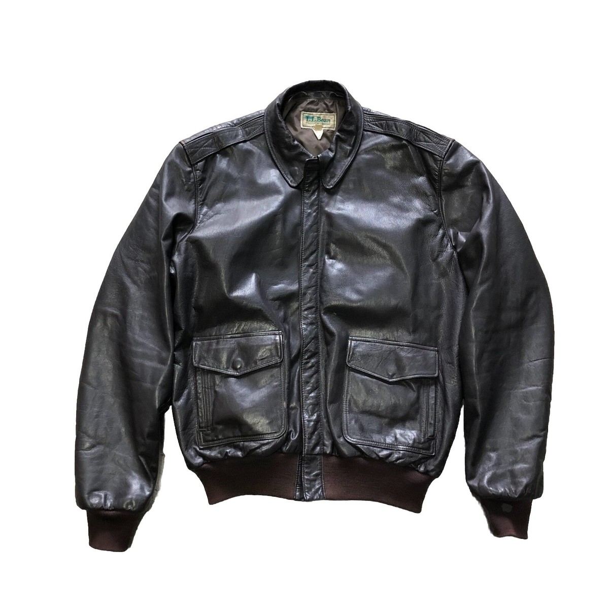 L.L. Bean Leather Outer Shell Big & Tall Coats, Jackets L.L. Bean Leather Outer Shell Big & Tall Coats, Jackets
