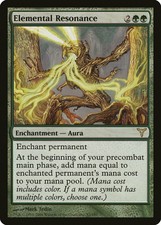 Elemental Resonance Dissension HEAVILY PLD Green Rare MAGIC MTG CARD ABUGames